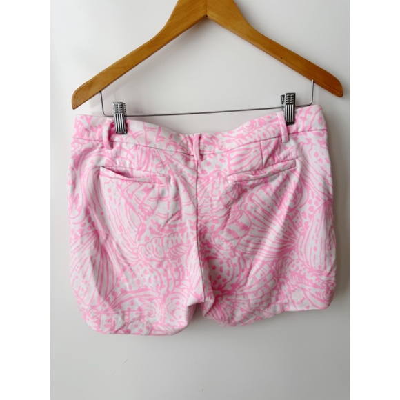 Lilly Pulitzer Pink Patterned Women Shorts - Picture 4 of 7